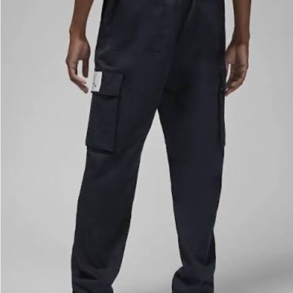 Nike Air Jordan Flight Heritage Cargo Utility Pants Men's Size XL Navy Blue